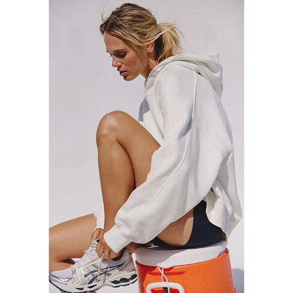 Free People White Hoodie - Picture 3 of 11